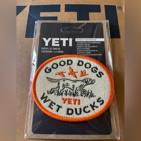 YETI Good Dogs Wet Ducks Patch 🦆 LIMITED RELEASECollectors SHIPS TODAY RARE